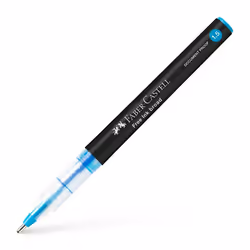 Faber-Castell 348347, Stylo à bille, Noir, Bleu, Transparent, Bleu, 1,5 mm, Bold, 1 pièce(s)
