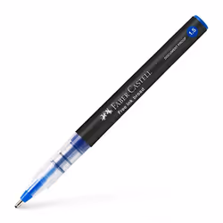 Faber-Castell 348351, Stylo à bille, Noir, Bleu, Transparent, Bleu, 1,5 mm, Bold, 1 pièce(s)