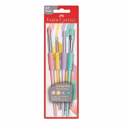 Faber-Castell 481620, Set de pinceaux, Synthétique, 4 pièce(s)