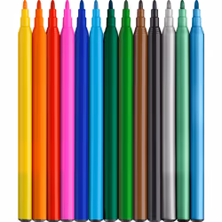 Faber-Castell 554214 stylo-feutre Multicolore 13 pièce(s)