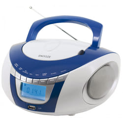 Soundmaster SCD3850BL Système stéréo portable Numérique AM, FM Bleu Lecture de MP3