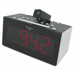 Soundmaster FUR6005 Radio portable Horloge Noir