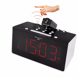 Soundmaster FUR6005 Radio portable Horloge Noir