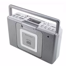 Soundmaster BCD480, Analogique, FM, PLL, Lecteur, CD, CD-R, CD-RW, LCD, Bleu