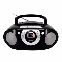 Soundmaster SCD5100SW Système stéréo portable Analogique 1 W FM Noir Lecture de MP3