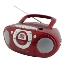Soundmaster SCD5100RO Système stéréo portable Gris, Rouge