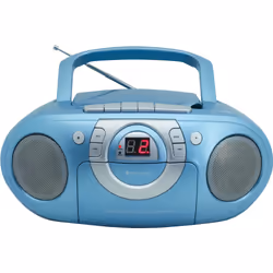 Soundmaster SCD5100BL Système stéréo portable Analogique 1 W FM Bleu Lecture de MP3