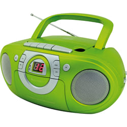 Soundmaster SCD5100GR Système stéréo portable Analogique 1 W FM Vert Lecture de MP3