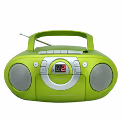 Soundmaster SCD5100GR Système stéréo portable Analogique 1 W FM Vert Lecture de MP3