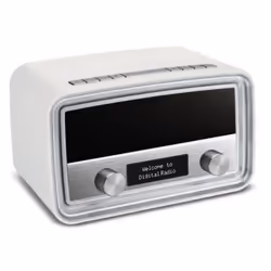 Soundmaster UR190 Horloge Numérique Blanc