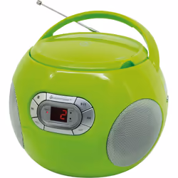 Soundmaster SCD2120GR, 1,2 kg, Vert, Lecteur CD Hi-Fi