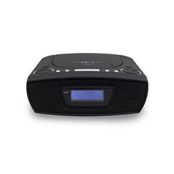 Soundmaster URD480SW Radio portable Horloge Analogique et numérique Noir
