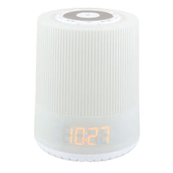 Soundmaster UR230 Radio portable Horloge Numérique Blanc