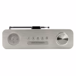 Soundmaster DAB700WE Personnel Analogique et numérique Argent, Blanc