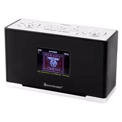 Soundmaster UR240SW, Portable, Numérique, DAB+, FM, UKW, TFT, 6,1 cm (2.4"), Noir