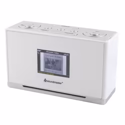 Soundmaster UR240WE, Portable, Numérique, DAB+, FM, UKW, TFT, 6,1 cm (2.4"), Blanc
