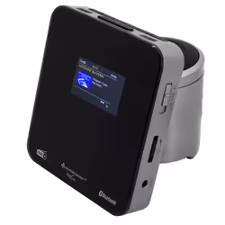 Soundmaster UR260SI, Horloge, DAB+, FM, UKW, 4 W, LCD, 6,1 cm (2.4"), 3,5 mm