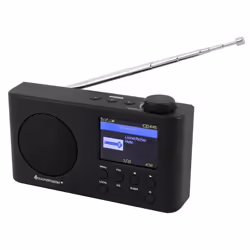 Soundmaster IR6500SW, Portable, Analogique et numérique, DAB, FM, 2 W, LCD, 6,1 cm (2.4")