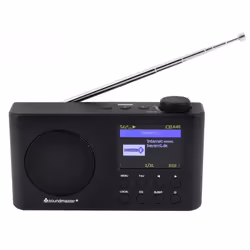 Soundmaster IR6500SW Radio portable Analogique et numérique Noir