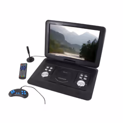 Soundmaster PDB1600SW, Lecteur DVD portable, Convertible, Noir, DVD, MP3, VCD, CD, CD-R, CD-RW, DVD+R, DVD+RW, DVD-R, DVD-RW, ...