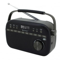 Soundmaster DAB280 Portable Analogique et numérique Noir
