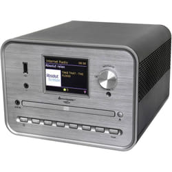 ICD1050SW Lecteur cd argent radio Internet, dab+, WiFi, usb, avec enceintes - Soundmaster