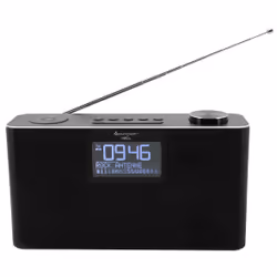 Soundmaster DAB700SW Radio portable Personnel Analogique et numérique Noir