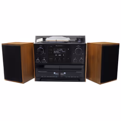 Soundmaster MCD5600BR ensemble audio pour la maison 10 W Noir, Bois