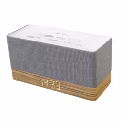 Soundmaster UR630WE, Horloge, FM, PLL, UKW, 6 W, Gris, Blanc, AAA, AAA