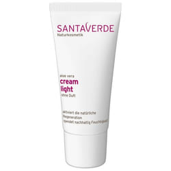 Santaverde Cream Light Fragrance Free Crème de jour Decollete, Visage, Cou 30 ml