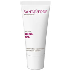 Santaverde Cream Rich Crème de jour Decollete, Visage, Cou 30 ml
