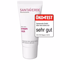 Santaverde Cream Rich Crème de jour Decollete, Visage, Cou 30 ml