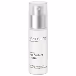 Santaverde Age protect cream, Crème de jour, Femmes, Peau sèche, Peau normale, Peau sensible, Decollete, Visage, Cou, Anti-âg ...