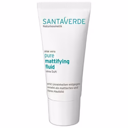 Santaverde Pure Mattifying Fluid, Crème de jour, Femmes, Peau mixte, Peau normale, Peau grasse, Peau sensible, Decollete, Vis ...