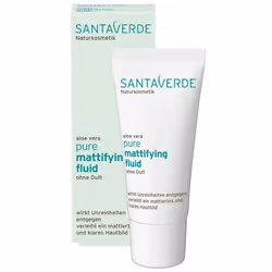 Santaverde Pure Mattifying Fluid Crème de jour Decollete, Visage, Cou 30 ml