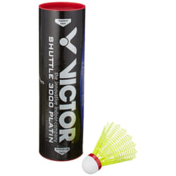 Tube de 6 volants de badminton Victor Nylon Shuttle 3000