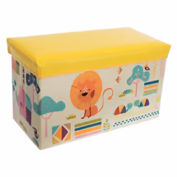 Bieco 04-000495, Boîte de rangement, Multicolore, Rectangulaire, Image, Jaune, 600 mm