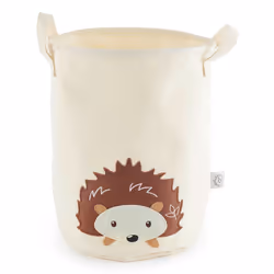 Bieco 04000467, Panier de rangement de jouets, Beige, Chocolat, Autonome, Garçon/Fille, Image, Motif animal