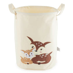 Bieco 04000468 rangement de jouets Panier de rangement de jouets Autonome Beige, Chocolat