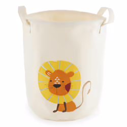 Bieco 04000469, Panier de rangement de jouets, Beige, Marron, Jaune, Autonome, Garçon/Fille, Image, Motif animal