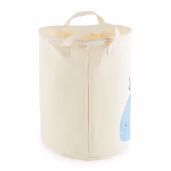 Bieco 04000470 rangement de jouets Panier de rangement de jouets Autonome Beige, Bleu