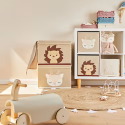 Bieco 04010463 rangement de jouets Boîte de rangement de jouets Autonome Rose, Sable