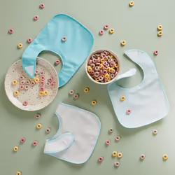 Bieco 38000332 bavoir pour bébés Coton, Polyester, Poly-acétate de vinyle (PEVA)