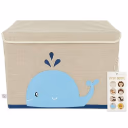 Bieco 04000459, Boîte de rangement de jouets, Bleu, Sable, Autonome, Garçon/Fille, Image, Motif animal