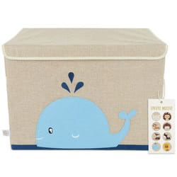 Bieco 04000459 rangement de jouets Boîte de rangement de jouets Autonome Bleu, Sable