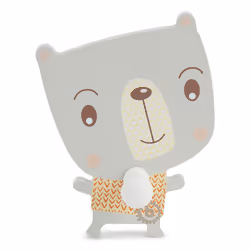 Bieco 24850003, Intérieure, Crochet universel, Argent, Panneaux MDF, Bois, 90 mm, 40 mm