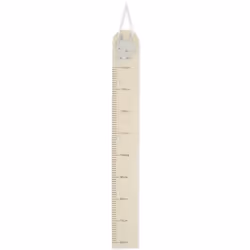 Bieco Toise en bois pour enfant motif lapin - de 06 à 14 m - Décoration murale en bois - Mètre en bois Pour chambre denfant