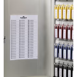 Durable Key Box 48 Aluminium Argent
