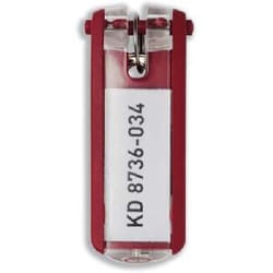 Durable KEY CLIP Rouge 6 pièce(s)