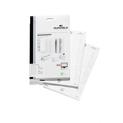 Durable BADGEMAKER Planches d'impression pour badge nominatifs Blanc 280 pièce(s)